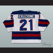 Load image into Gallery viewer, Mike Eruzione 21 USA White Hockey Jersey with Patch