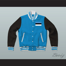 Load image into Gallery viewer, Estonia Varsity Letterman Jacket-Style Sweatshirt