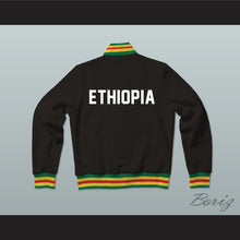 Load image into Gallery viewer, Ethiopia Varsity Letterman Jacket-Style Sweatshirt