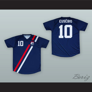 Eusebio 10 Boston Minutemen Soccer Jersey
