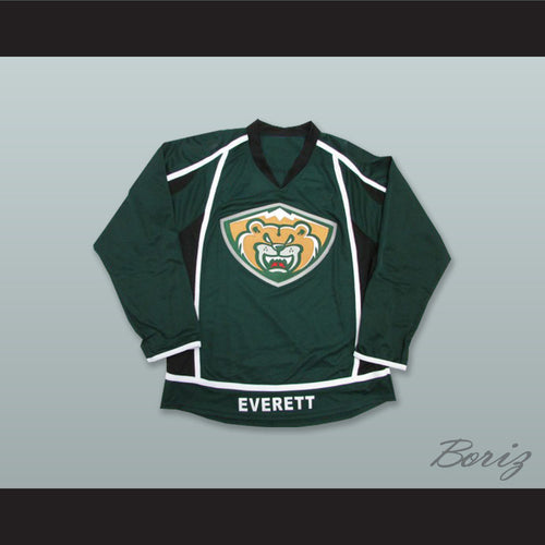 Everett Silvertips Green Hockey Jersey
