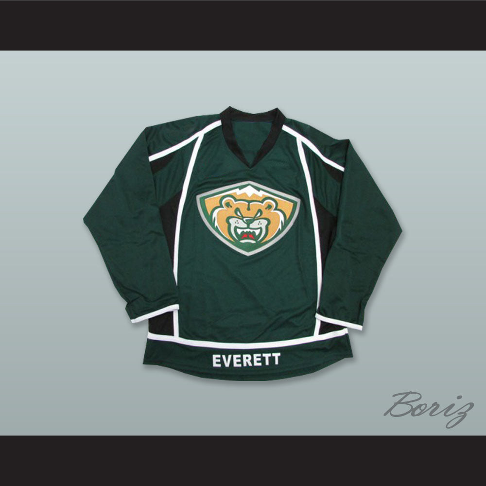 Everett Silvertips Green Hockey Jersey