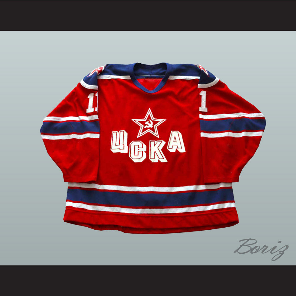 Evgeny Davydov 11 Central Red Army Hockey Jersey