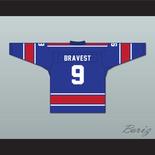 Load image into Gallery viewer, FDNY Bravest 9 Blue Tie Down Hockey Jersey with Patch