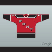 Load image into Gallery viewer, FDNY Bravest 9 Red Hockey Jersey Design 1