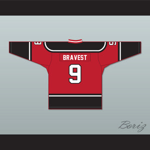 FDNY Bravest 9 Red Hockey Jersey Design 1