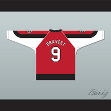 Load image into Gallery viewer, FDNY Bravest 9 Red Hockey Jersey Design 3
