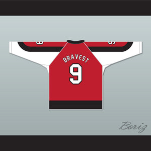 FDNY Bravest 9 Red Hockey Jersey Design 3