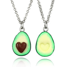 Load image into Gallery viewer, FUNIQUE Green Fruit Pendant Necklaces Female 2019 Avocado Heart Charm Long Chain Necklace For Women Party Jewelry Accessories