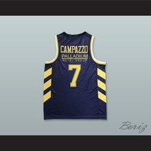 Load image into Gallery viewer, Facundo Campazzo 7 Real Madrid Baloncesto Spain Navy Blue Basketball Jersey