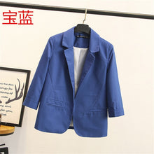 Load image into Gallery viewer, Fashion Blazer Women Jacket Marynarka Damska Blazer Feminine Black Pink Coat Woman Clothes Chaqueta Mujer Female Suits Blazers