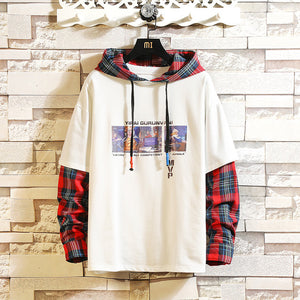 Fashion High Quality Sweatshirt Men Hip Hop Long Sleeve Pullover Hoodies Sweatshirt 2020 AUTUMN Clothes