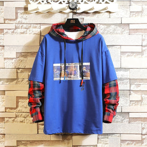 Fashion High Quality Sweatshirt Men Hip Hop Long Sleeve Pullover Hoodies Sweatshirt 2020 AUTUMN Clothes