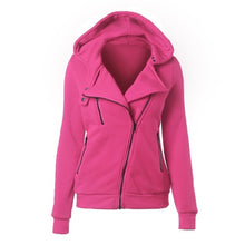Load image into Gallery viewer, Fashion Hoodies Sweatshirts Women Long Sleeve Hoodies Jackets Zipper Hoody Jumper Overcoat Outwear Harajuku Female Sweatshirts