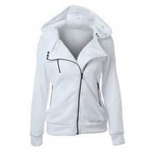 Load image into Gallery viewer, Fashion Hoodies Sweatshirts Women Long Sleeve Hoodies Jackets Zipper Hoody Jumper Overcoat Outwear Harajuku Female Sweatshirts