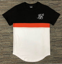 Load image into Gallery viewer, Fashion Men's Casual T-shirts Short Sleeve Gradient siksilk O-neck T-shirt for Men Clothes 2019 Brand T-shirts New Men