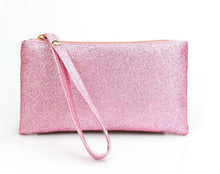 Load image into Gallery viewer, Fashion Women Wallets Dull Polish Leather Wallet Double Zipper Day Clutch Purse Wristlet Portefeuille Handbags Carteira Feminina