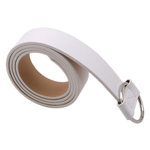 Load image into Gallery viewer, Fashion Women leather belt Newest Round buckle belts female leisure jeans wild without pin metal buckle Women strap belt
