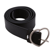 Load image into Gallery viewer, Fashion Women leather belt Newest Round buckle belts female leisure jeans wild without pin metal buckle Women strap belt