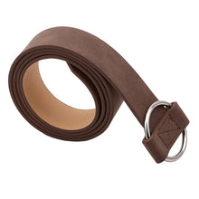 Load image into Gallery viewer, Fashion Women leather belt Newest Round buckle belts female leisure jeans wild without pin metal buckle Women strap belt