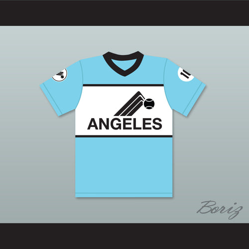 Fernando Lopez 16 Angeles Negros de Puebla Baseball Jersey with Patch