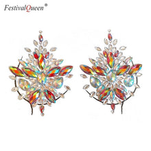 Load image into Gallery viewer, FestivalQueen Temporary Adhesive breast Jewelry Party Gems Rhinestone Flash Tattoos Body Stickers Make Up Jewels for Women
