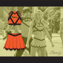 Load image into Gallery viewer, Carly Davidson Gerald R. Ford High School Tigers Cheerleader Uniform Fired Up! Design 3