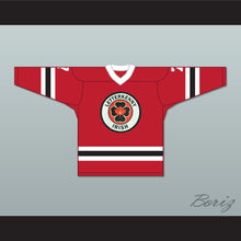 Load image into Gallery viewer, Fisky 7 Letterkenny Irish Red Alternate Hockey Jersey