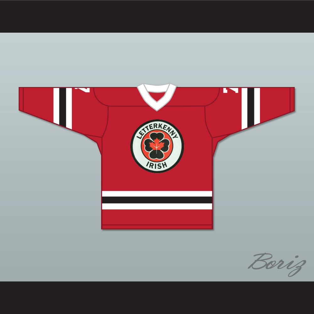 Fisky 7 Letterkenny Irish Red Alternate Hockey Jersey
