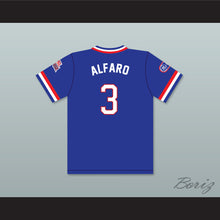 Load image into Gallery viewer, Flavio Alfaro 3 1984 USA Team Blue Baseball Jersey