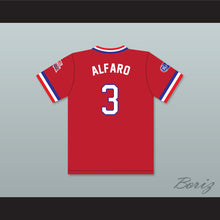 Load image into Gallery viewer, Flavio Alfaro 3 1984 USA Team Red Baseball Jersey