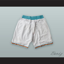 Load image into Gallery viewer, Jackie Moon 33 Flint Tropics White Basketball Shorts