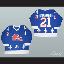 Load image into Gallery viewer, Peter Forsberg 21 WHA Quebec Nordiques Hockey Jersey