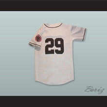 Load image into Gallery viewer, Fort Worth Black Panthers 29 Gray Button Down Baseball Jersey