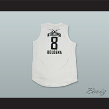 Load image into Gallery viewer, Fortitudo Bologna 8 White Basketball Jersey