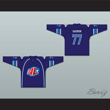 Load image into Gallery viewer, Francis Gagnon 77 Le National de Quebec Home Hockey Jersey- Lance et compte (He Shoots, He Scores)