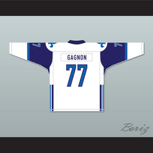 Load image into Gallery viewer, Francis Gagnon 77 Le National de Quebec Away Hockey Jersey- Lance et compte (He Shoots, He Scores)
