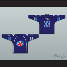 Load image into Gallery viewer, Francois Petel 33 Le National de Quebec Home Hockey Jersey- Lance et compte (He Shoots, He Scores)