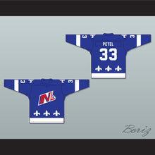 Load image into Gallery viewer, Guy Lambert 13 Le National de Quebec Blue Hockey Jersey- Lance et compte (He Shoots, He Scores)