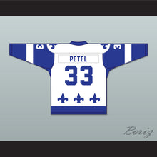 Load image into Gallery viewer, Francois Petel 33 Le National de Quebec White Hockey Jersey- Lance et compte (He Shoots, He Scores)