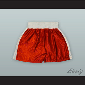 Frank Bruno Red Boxing Shorts