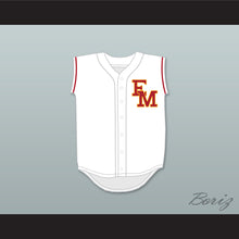 Load image into Gallery viewer, Freddie Freeman 9 El Modena High School Vanguards White Baseball Jersey 1