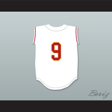 Load image into Gallery viewer, Freddie Freeman 9 El Modena High School Vanguards White Baseball Jersey 1