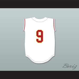 Freddie Freeman 9 El Modena High School Vanguards White Baseball Jersey 1