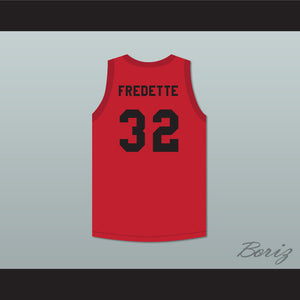 Jimmer Fredette 32 Glens Falls Indians Red Practice Basketball Jersey