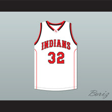 Load image into Gallery viewer, Jimmer Fredette 32 Glens Falls Indians White Basketball Jersey