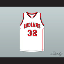 Load image into Gallery viewer, Jimmer Fredette 32 Glens Falls Indians Home Basketball Jersey