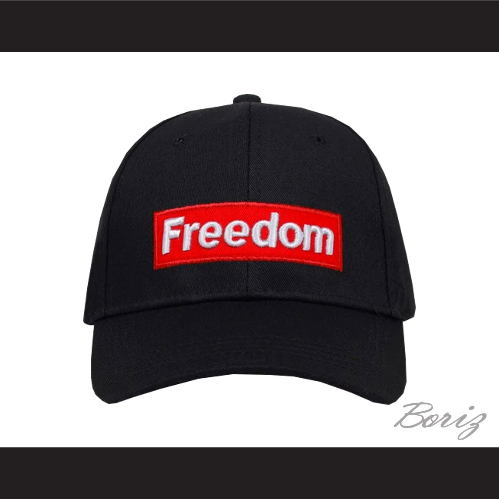 Freedom Black Baseball Hat