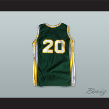 Load image into Gallery viewer, Freeland 20 Dark Green Basketball Jersey