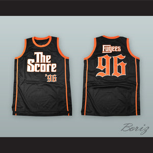 Fugees 96 The Score Black Basketball Jersey